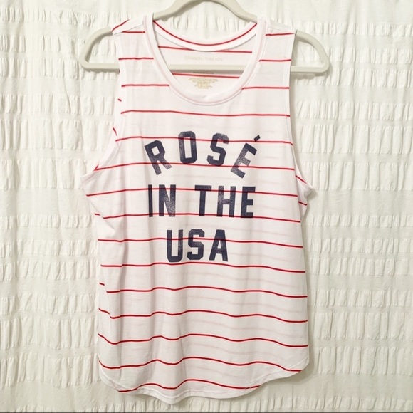 Grayson Threads Tops - GRAYSON THREADS “Rosé in the USA” Tank | Size XL